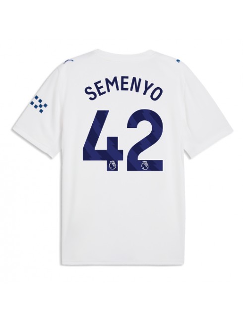 Manchester City Antoine Semenyo #42 Replika Tredje Kläder 2026-27 Kortärmad Manchester City Antoine Semenyo #42 Replika Tredje Kläder 2026-27 Kortärmad